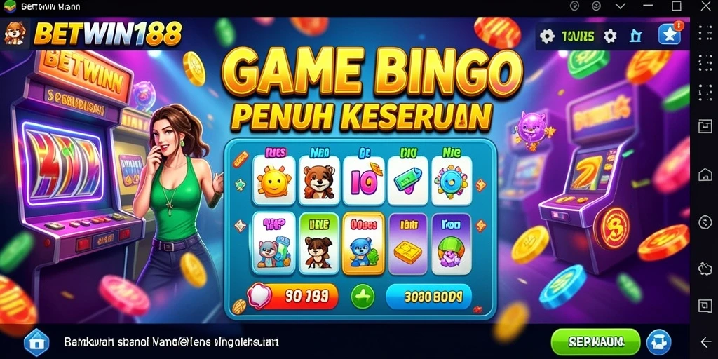 Tampilan menarik dan gameplay seru di BETWIN188.