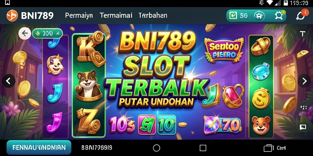 Tampilan gameplay BNI789 yang menegangkan dan penuh warna.