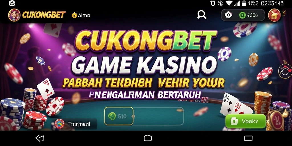 Tampilan screenshot CUKONGBET yang menarik dan penuh aksi Kasino.