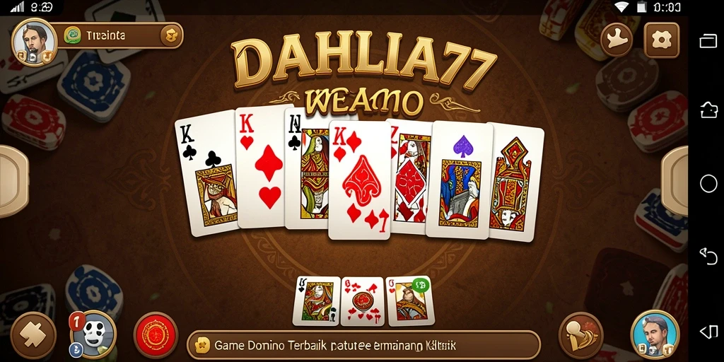 Tampilan gameplay seru dari DAHLIA77 yang memikat pemain.