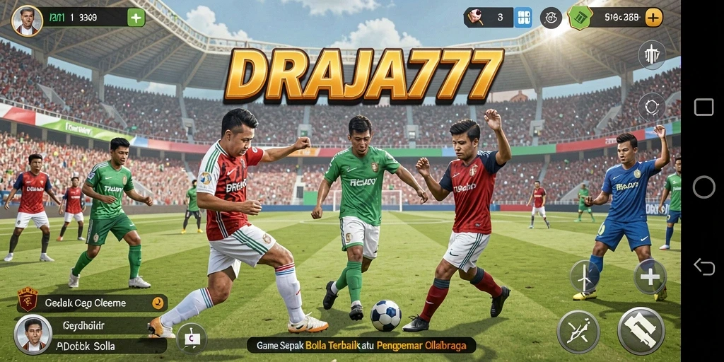 Tampilan gameplay DRAJA777 yang seru dan kompetitif.