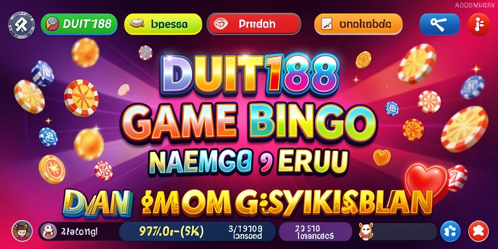 Tampilan permainan Bingo yang seru dan mendebarkan.