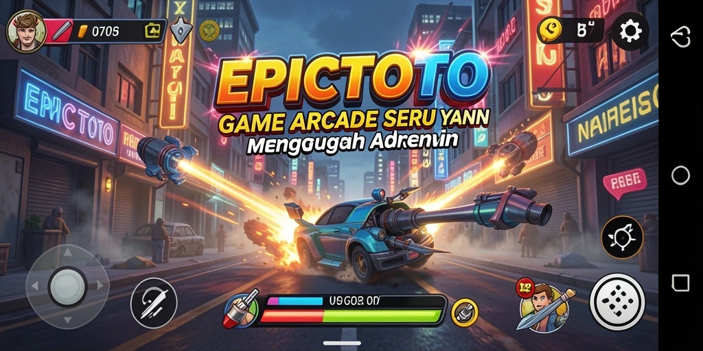 Tangkapan layar EPICTOTO menampilkan gameplay Arcade yang menarik dan menantang.