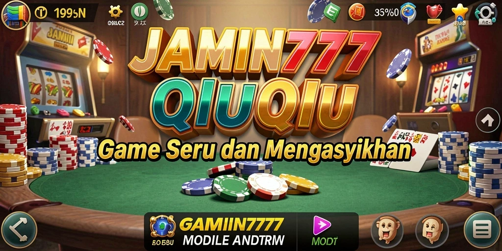 Gameplay QiuQiu yang seru dan kompetitif.