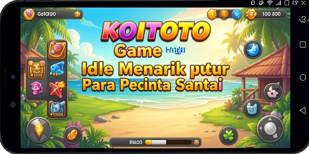 Tampilan gameplay KOITOTO yang santai dan menyenangkan.