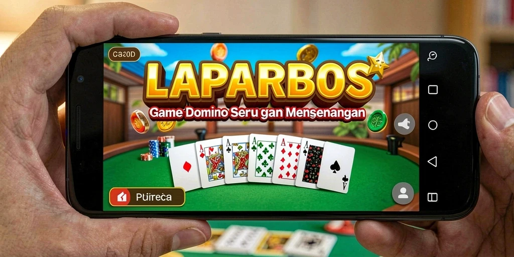 Screenshot gameplay LAPARBOS dengan pemain yang bersemangat.