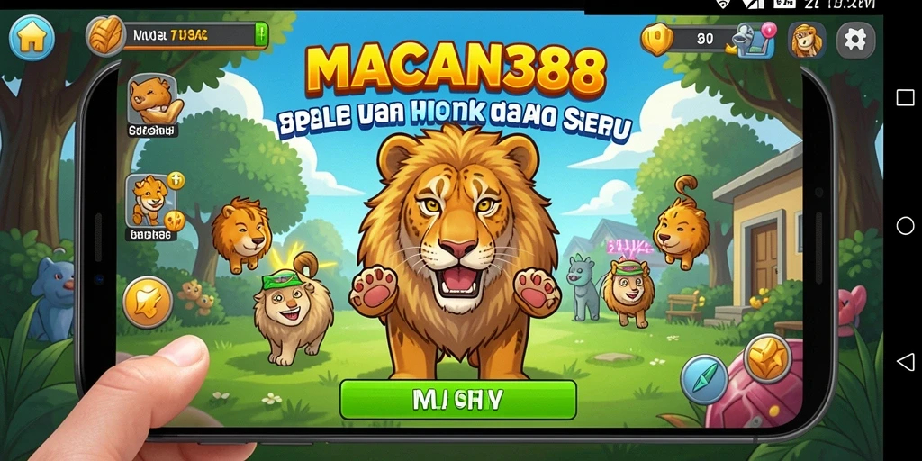 Tampilan gameplay Idle yang seru dan interaktif dalam MACAN388.
