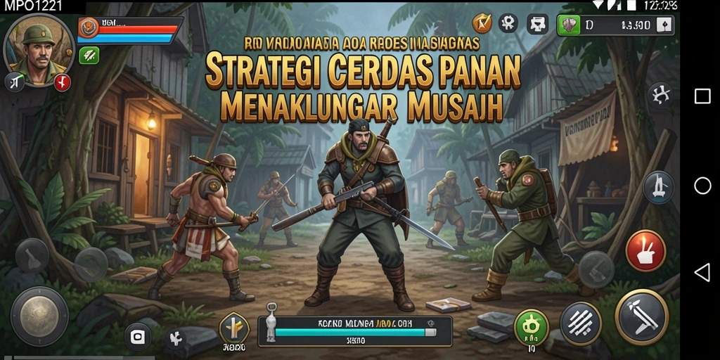 Gameplay seru MPO1221 dengan strategi mendalam dan pertempuran menegangkan.