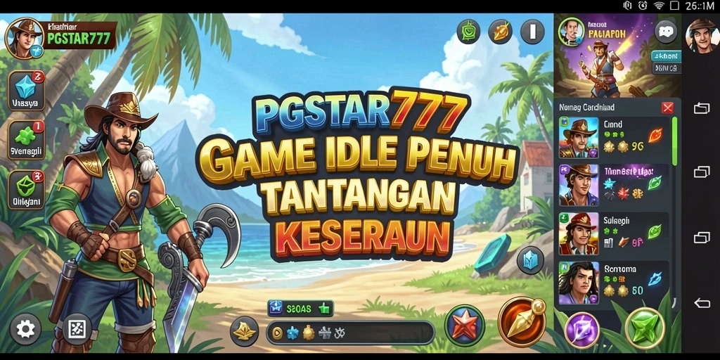 Menampilkan gameplay seru dan menantang dari PGSTAR777.