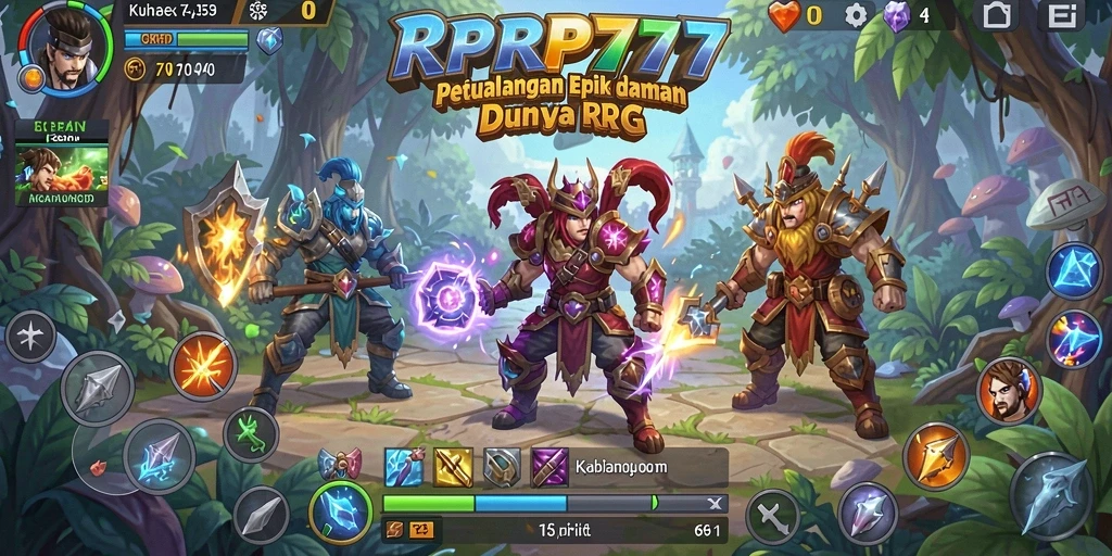 Gameplay RPRP777 yang memukau dan mendebarkan