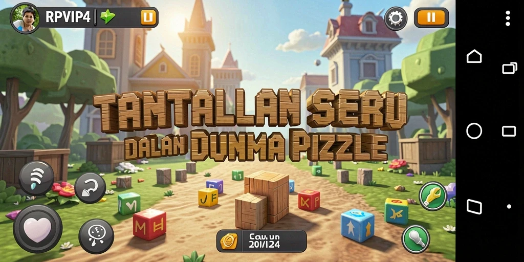 Tampilan gameplay RPVIP4 yang menegangkan dan menarik.