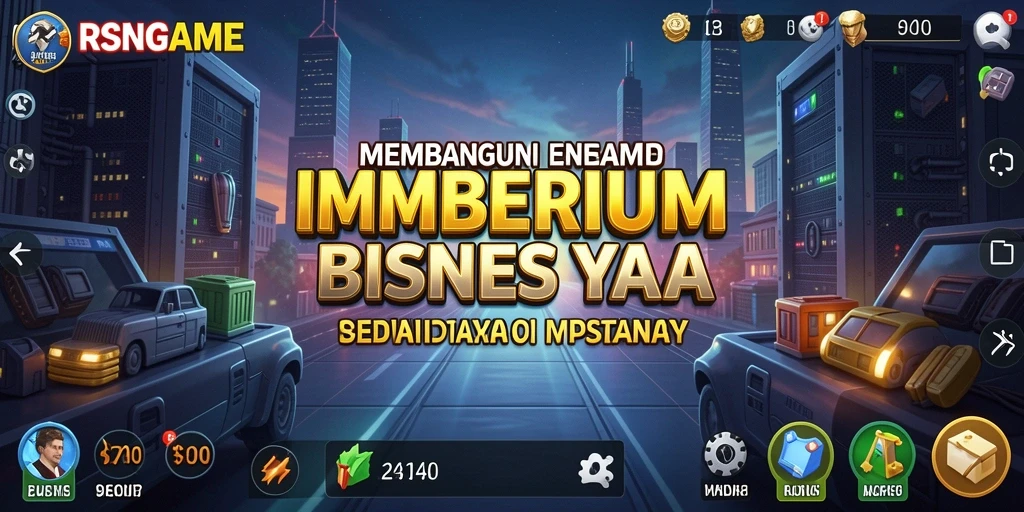 Tampilan gameplay Tycoon yang mendebarkan dan penuh strategi.