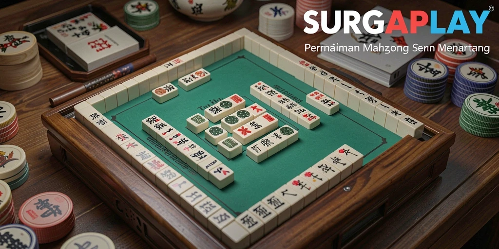Tangkapan layar gameplay SURGAPLAY menunjukkan aksi seru permainan Mahjong.