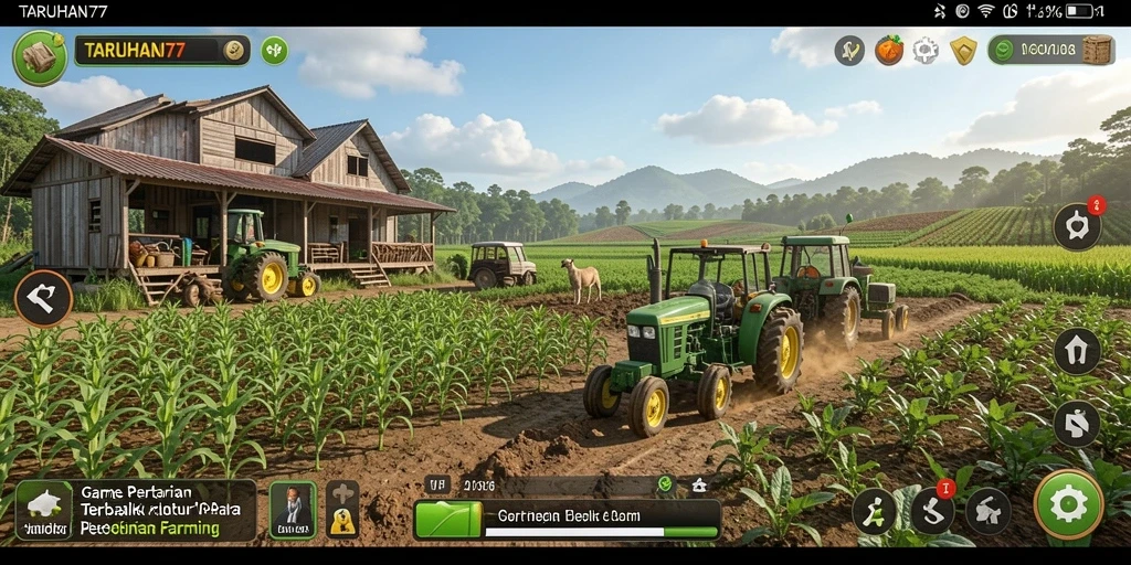 Tampilan gameplay TARUHAN77 yang menarik dan interaktif.